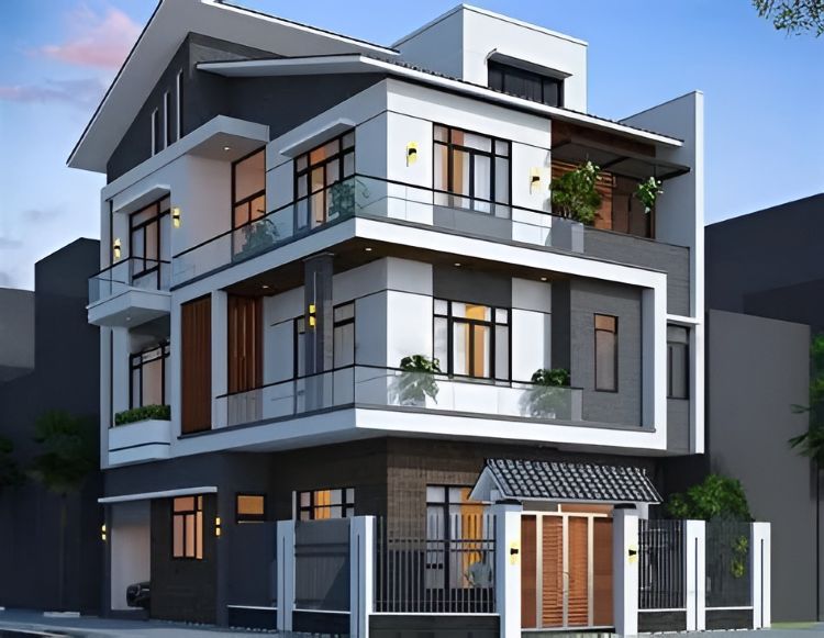 TỔNG HỢP 10 MẪU NHÀ ỐNG 3 TẦNG HIỆN ĐẠI NĂM 2025 KHÔNG THỂ BỎ QUA